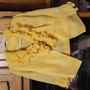 "Bananarama" 1960s Frill Blouse